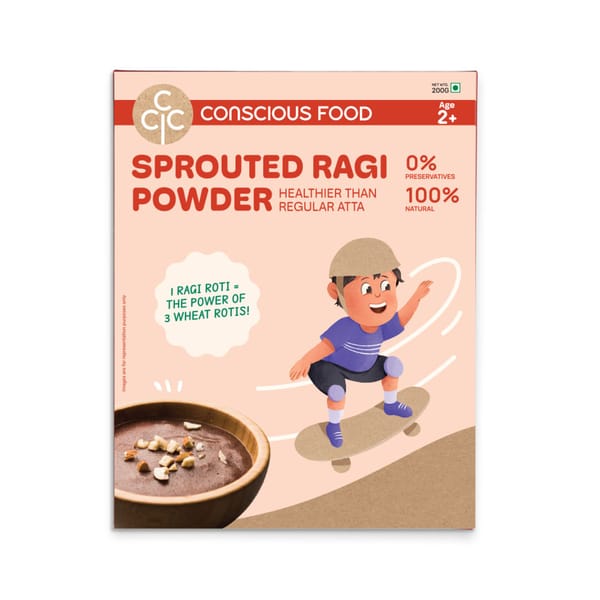 Sprouted Ragi Powder For Kids