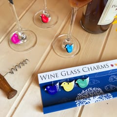 Wine Glass Charms - Birds
