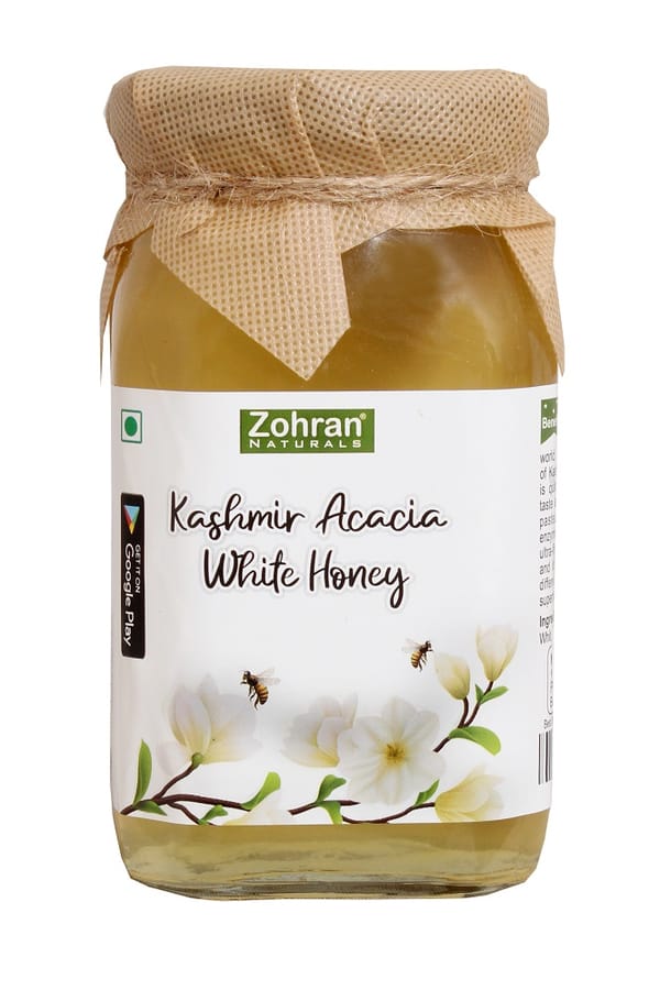 Organic Kashmir Acacia White Honey