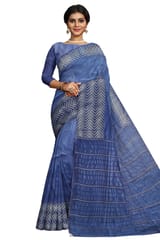 Pure Silk Saree in Powder Blue