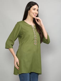 Solid Tunic Closer Two