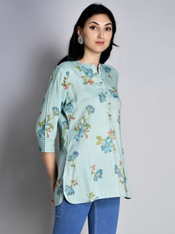 Printed Tunic Closer Two