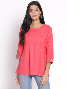 A-line Solid Tunic One