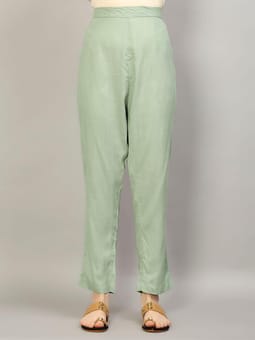 Straight Kurta Trouser Dupatta Closer Four