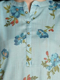 Printed Tunic Closer Three