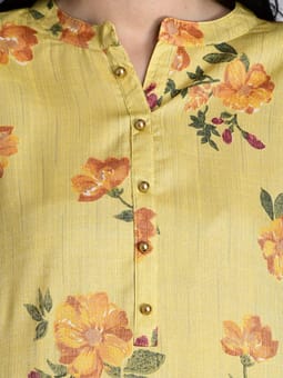 Printed Tunic Closer Three