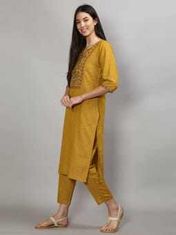 Kurta With Trouser Dupatta Closer Three