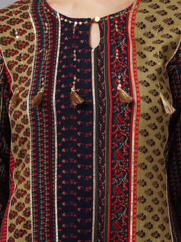 Straight Kurta With Pant Two