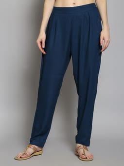 Printed Kurta With Cigarette Pant Two