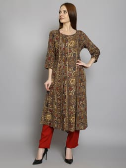 Ornamental Printed Kurta One