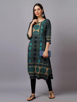Zig zag Kurta Front