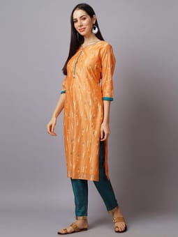 Straight Printed Kurta One
