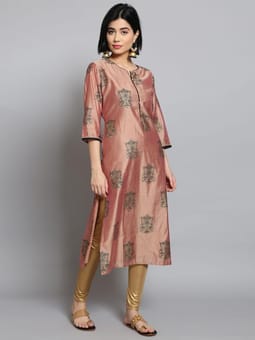 Floral Kurta Second Closer