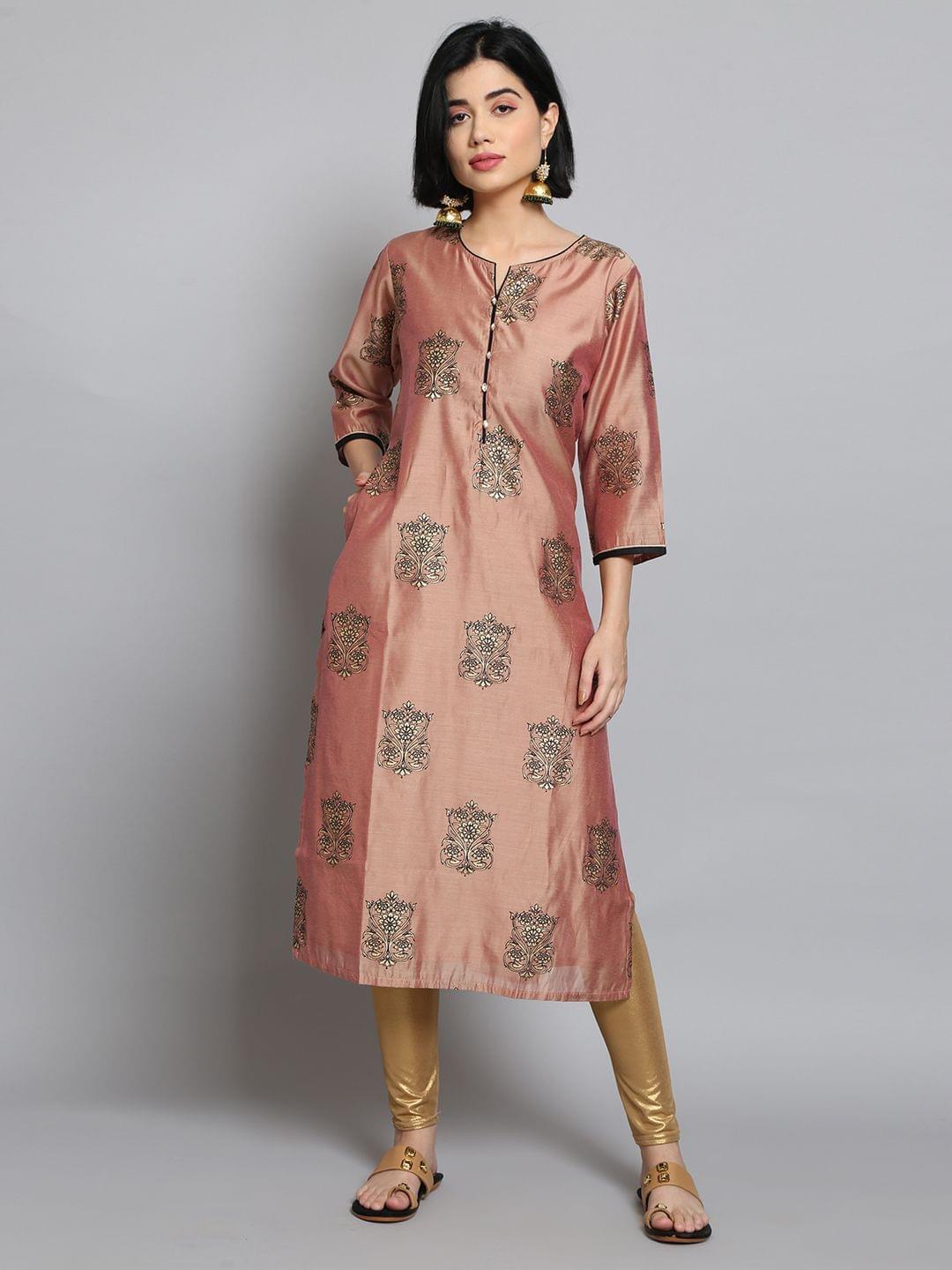 Floral Kurta Front