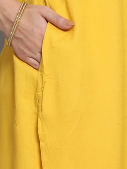 Straight Floral Kurta Two