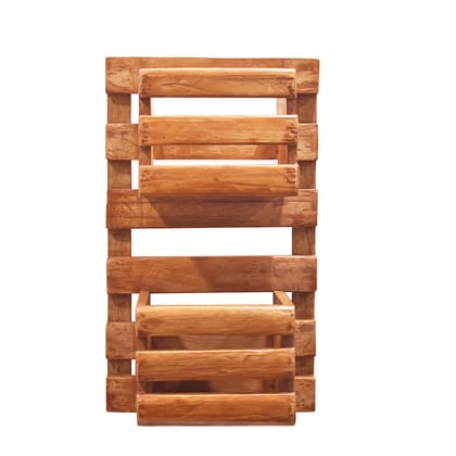Buy 12.5 x 7.8 x 20 Inch - Wall mounted Wooden Plants Rack for Decoration Online | Urvann.com