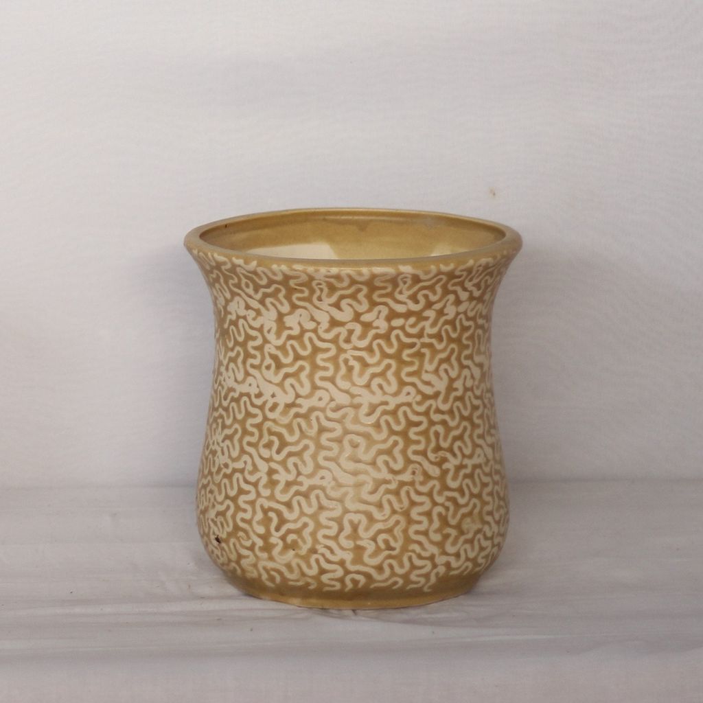 8X12 Inch Brown Vase Ceramic Planter