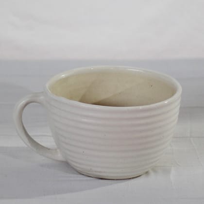 Buy 4 x 6 Inch Cup white Planter Online | Urvann.com