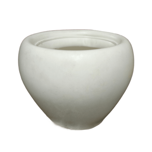 14 Inch Plastic Apple Pot - White