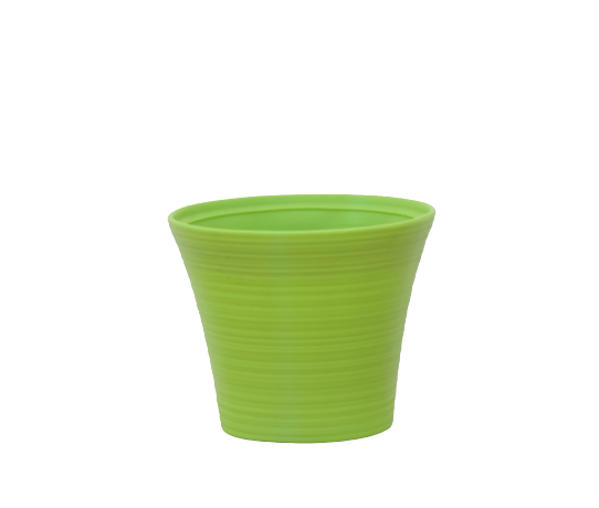 10X11.5 Inch POGO Leno Unbreakable - Light Green Plastic Pot