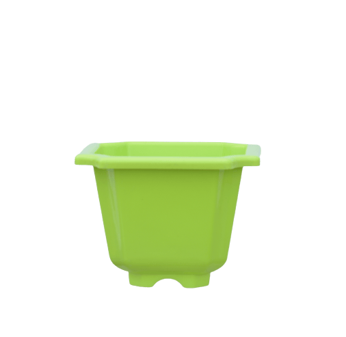 10X12 Inch Octa Planter - Light Green (Yuccabe)
