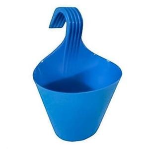 7 Inch Blue Single hook Plastic Grill Pot