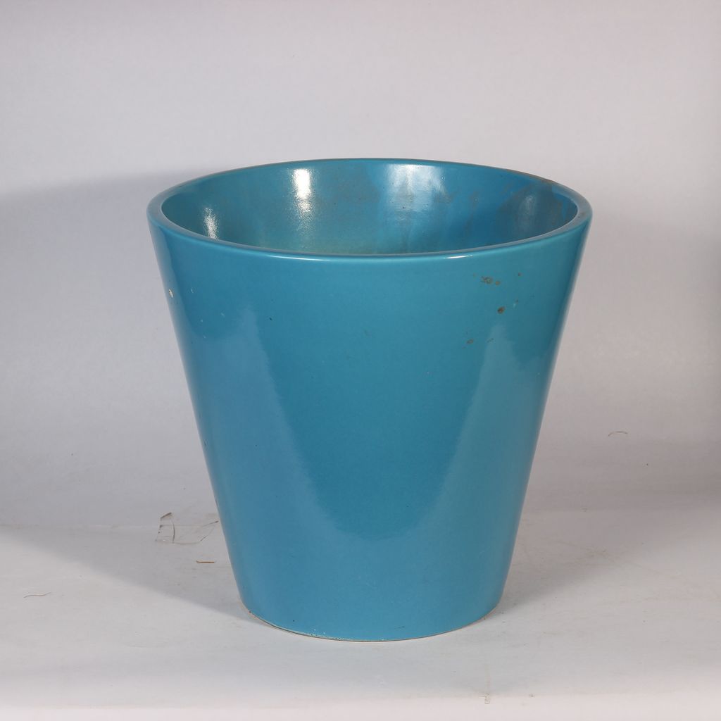 10 Inch Blue Balti Ceramic Pot