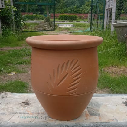 Buy 10 X 9 Inch Designer Terracotta Pot Online | Urvann.com