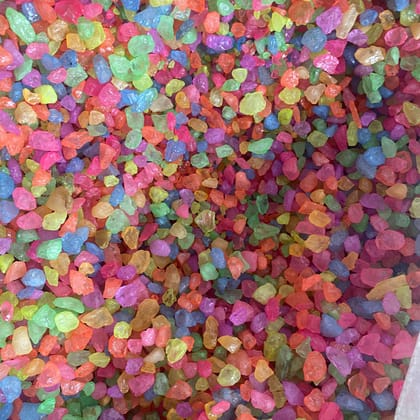 Buy Colourful Small Crystal Decorative Pebbles - 2 Kg Online | Urvann.com