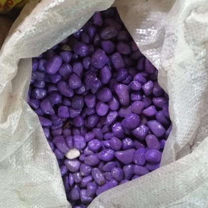Buy Decorative Purple Pebbles - 1 kg Online | Urvann.com