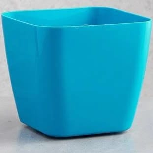 5 Inch Premium Square Plastic Pot (any colour)