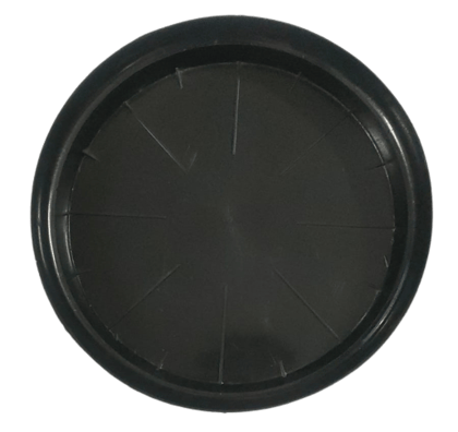 Buy 4 Inch Black Plastic Tray / Plate - To keep under the Pots Online | Urvann.com