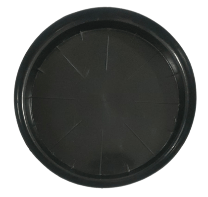 Buy 5 Inch Black Plastic Tray / Plate - To keep under the Pots Online | Urvann.com