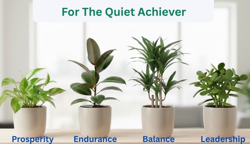 For the Quiet Achiever.png These plants honour women who grow steadily, lead gently, and build lasting impact.