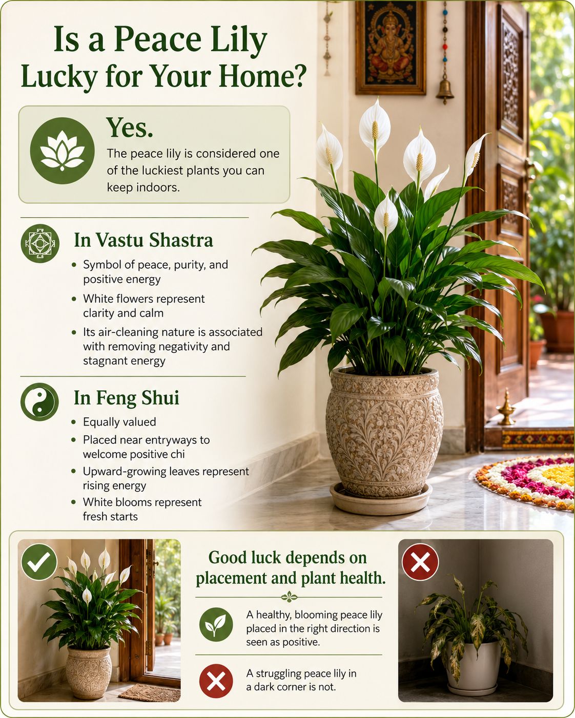 Is a Peace Lily Lucky for Your Home?