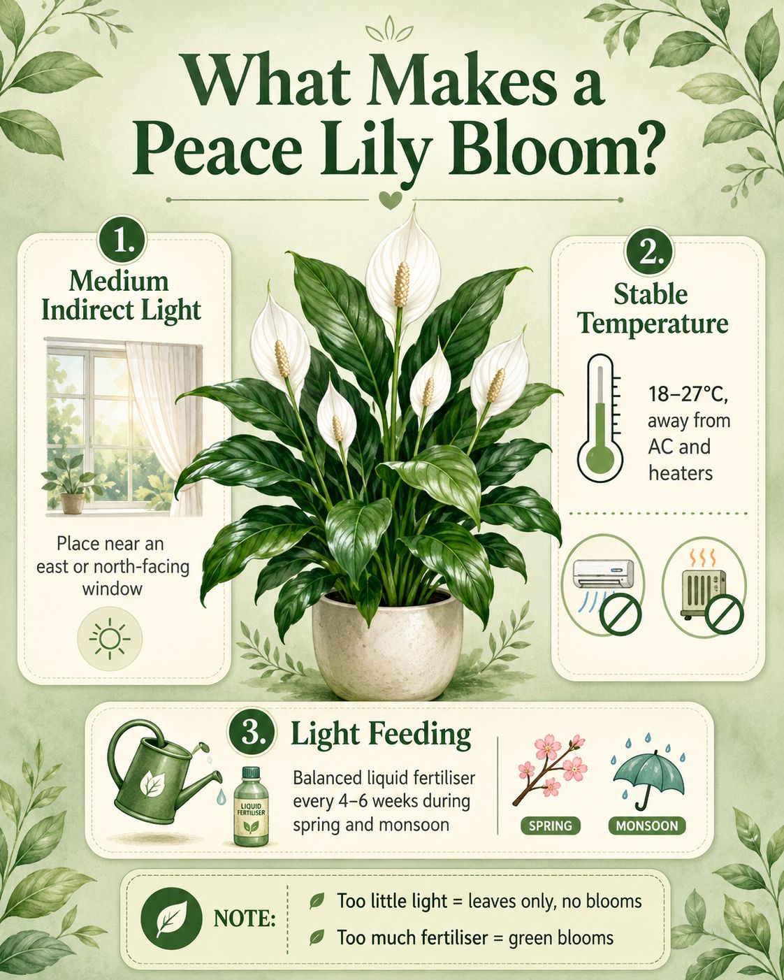 Where Not to Place Your Peace Lily