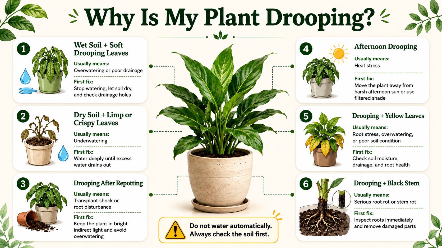 Drooping Leaves: What Does It Mean?