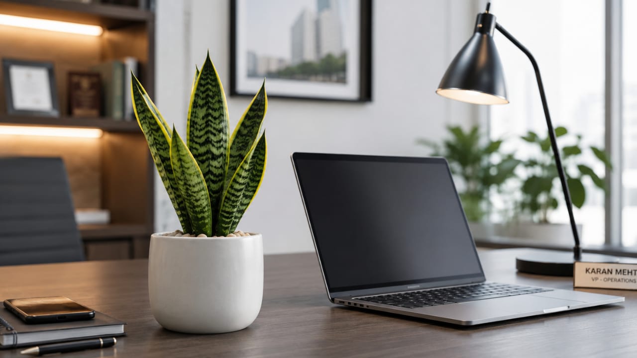  Snake Plant 