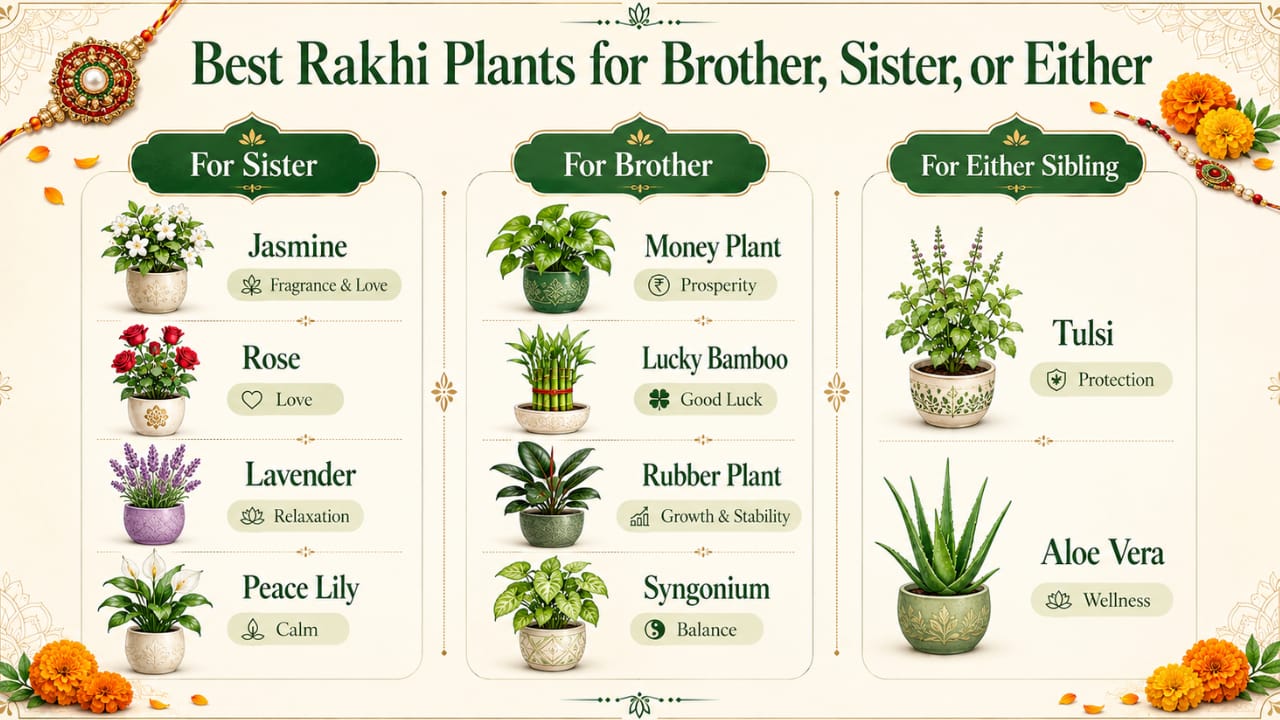 Which Plant Should You Gift to Your Brother or Sister?
