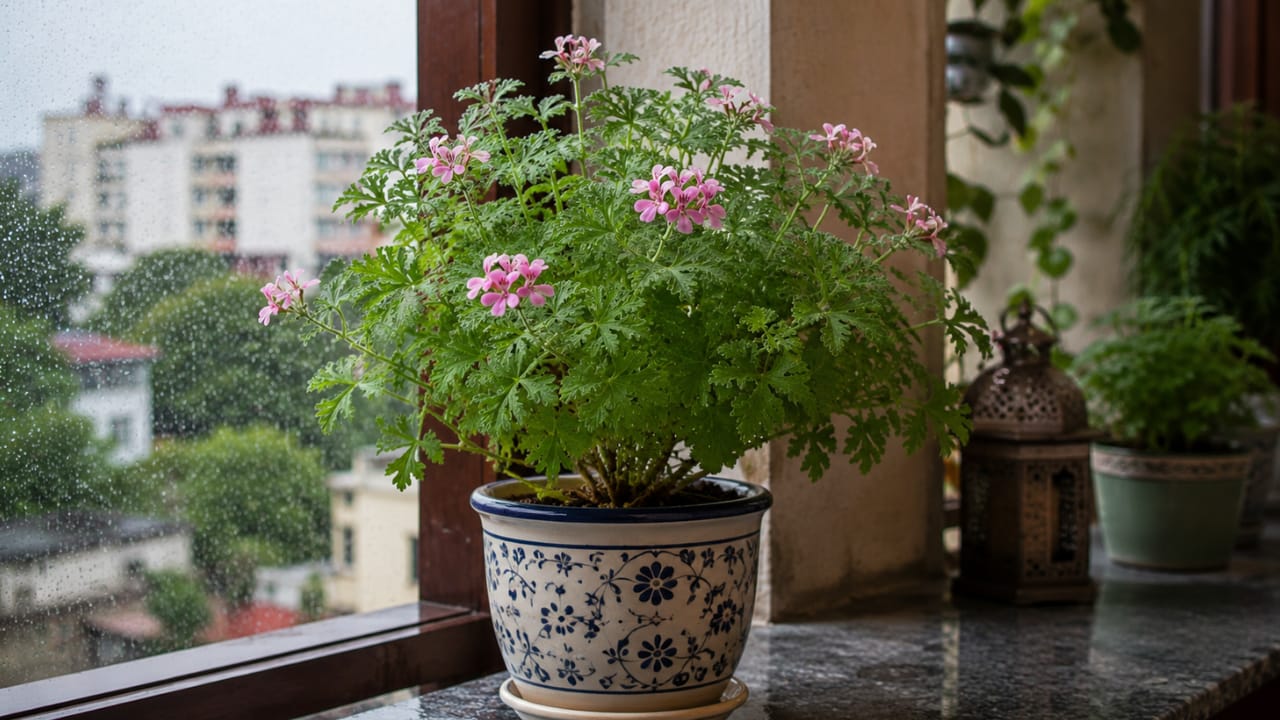 Scented Geranium (सुगंधित जेरैनियम)