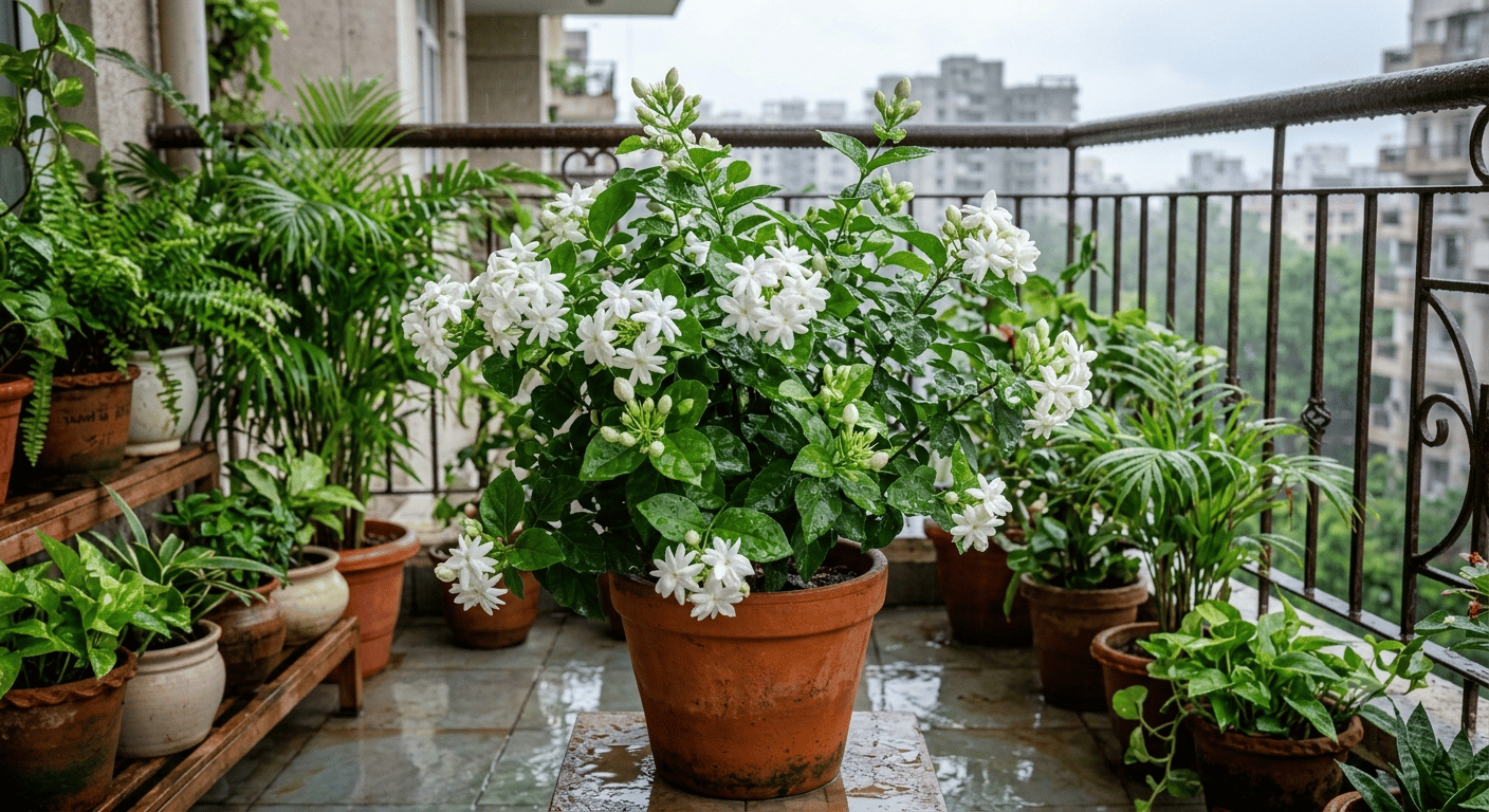 Mogra (Jasmine/मोगरा)