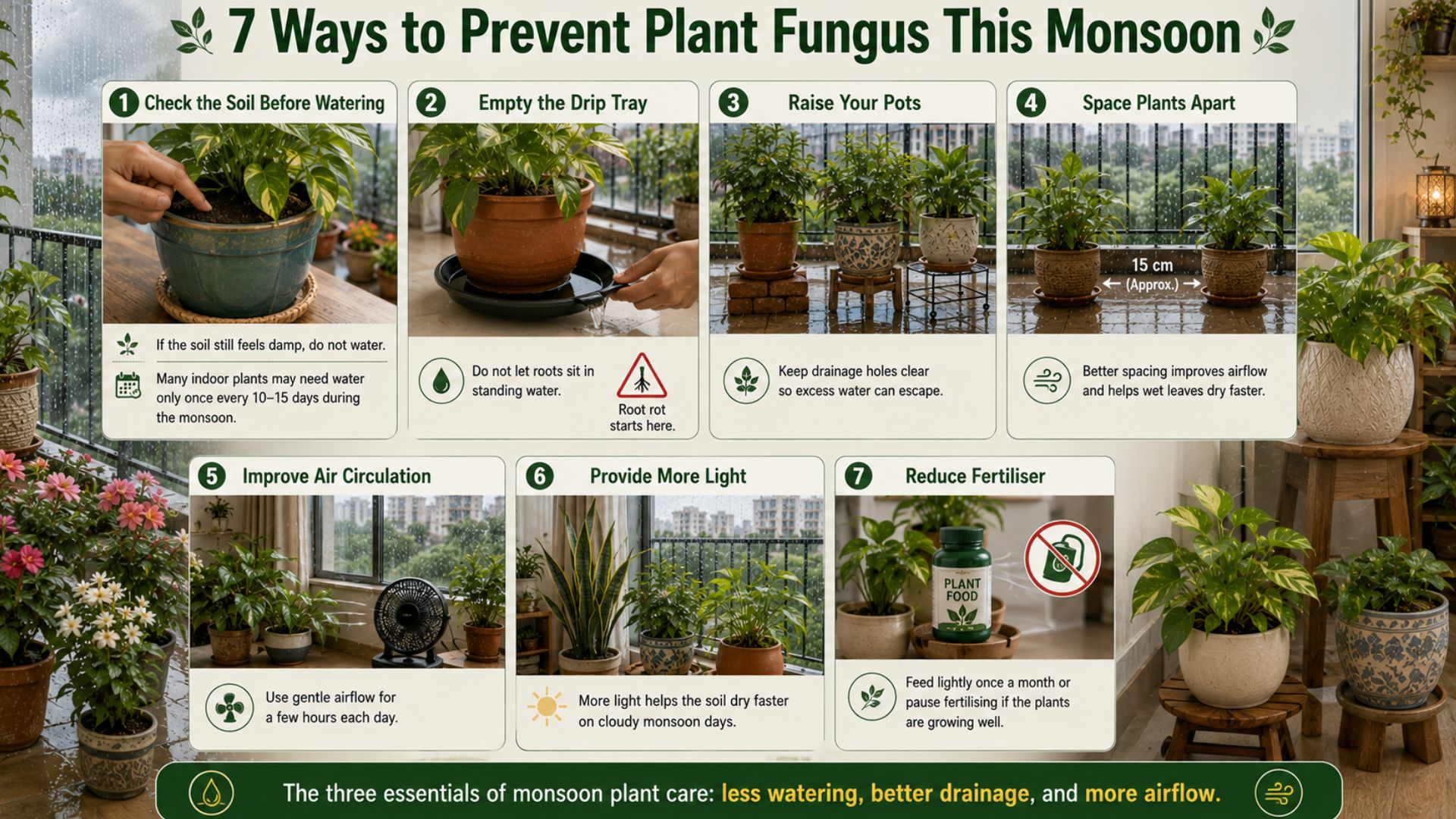 7 Things to Do Right Now to Prevent Fungal Infections This Monsoon