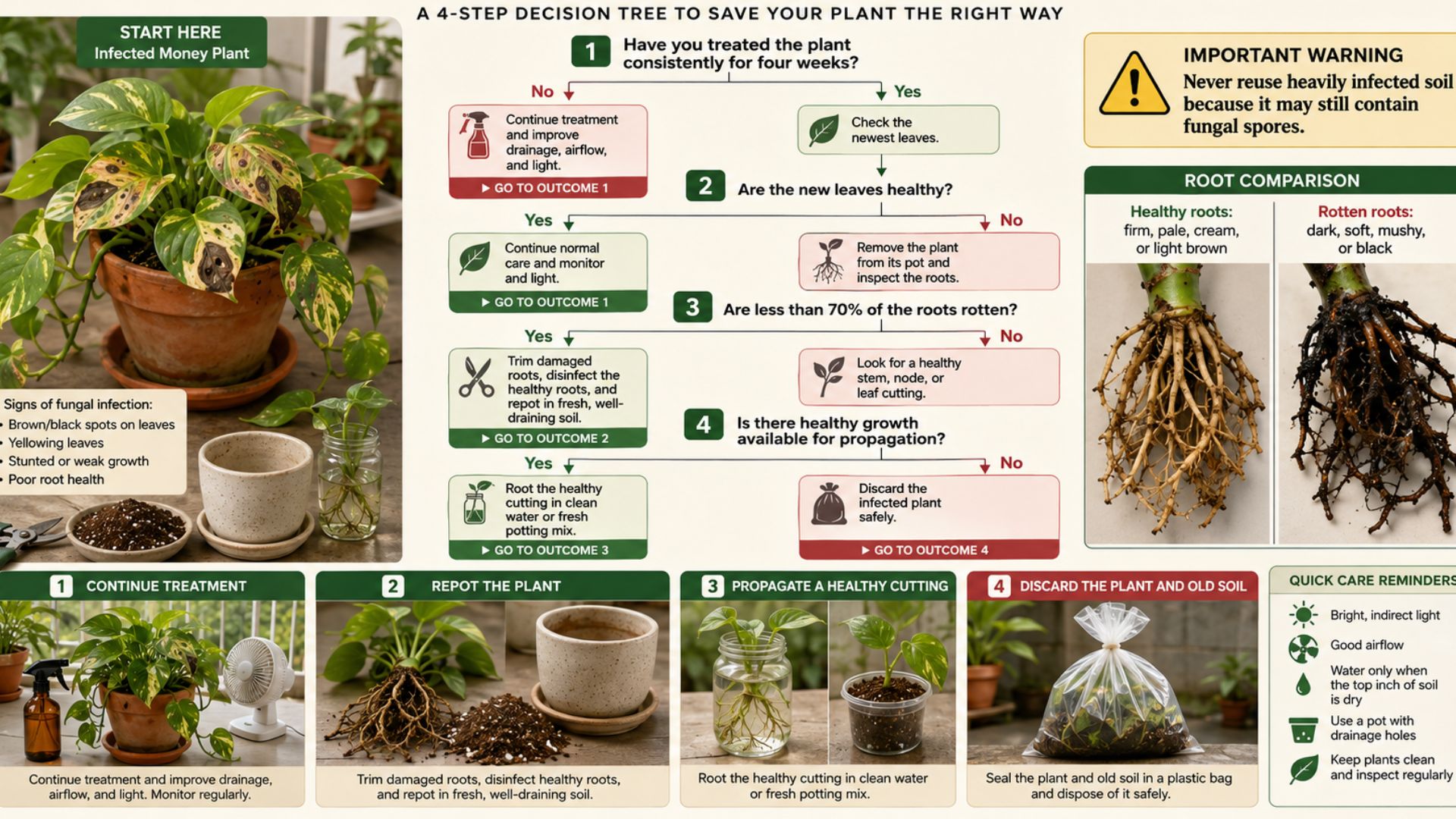 When Should I Repot or Discard a Plant?