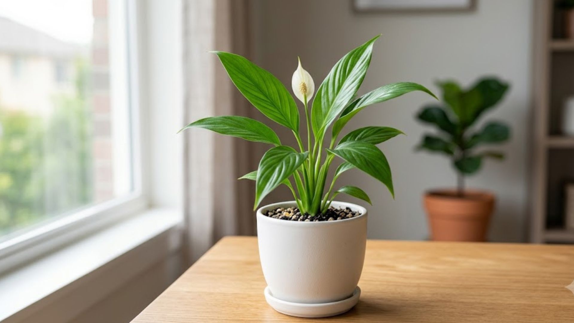 Peace Lily (Spathiphyllum/पीस लिली)