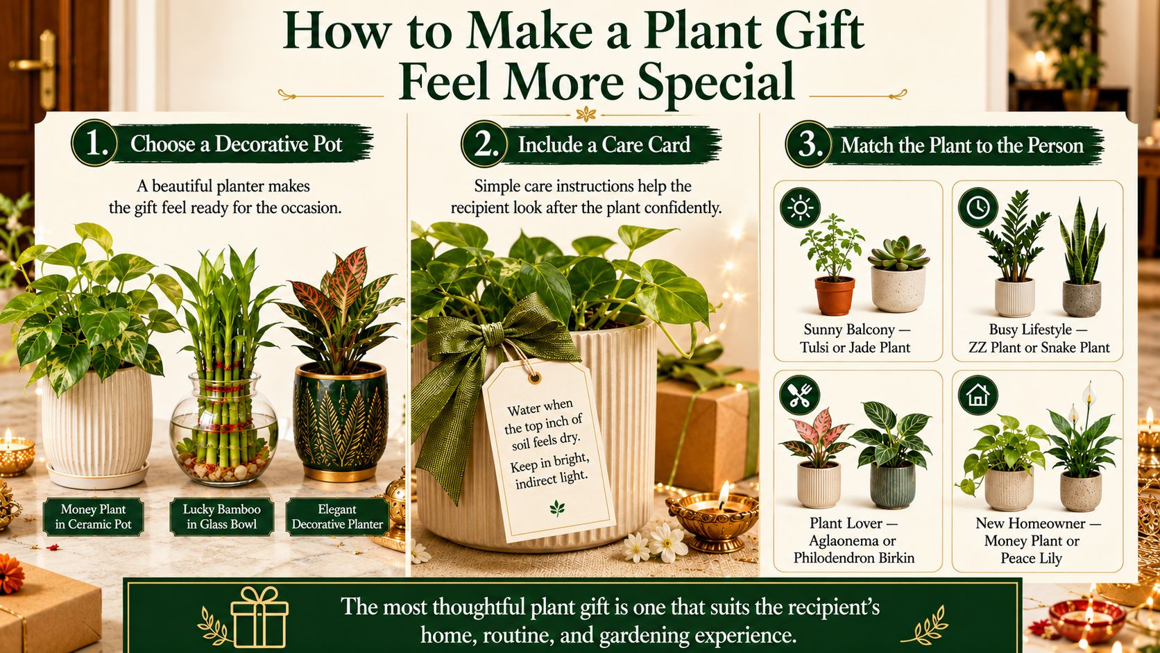 How to Make a Plant Gift Feel More Special