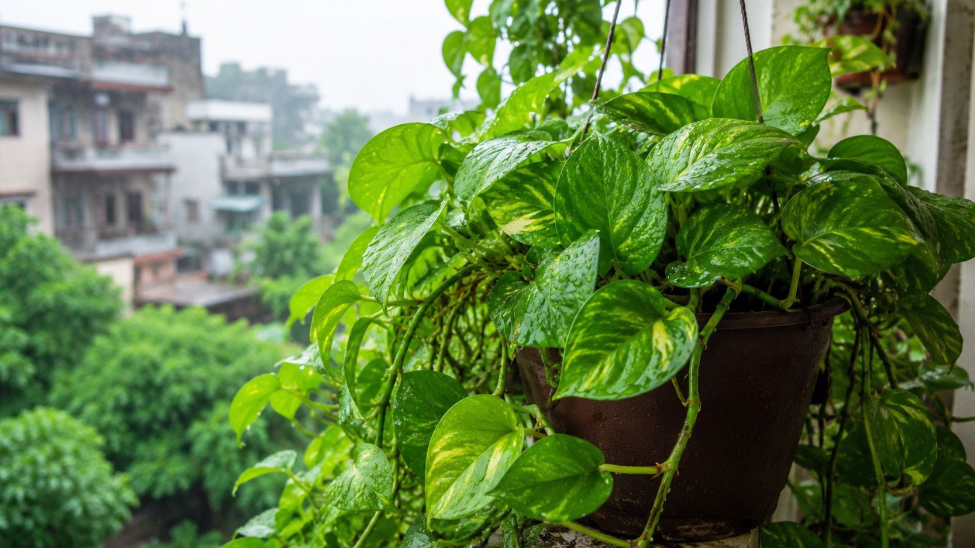 Money Plant Green (Pothos/मनी प्लांट)