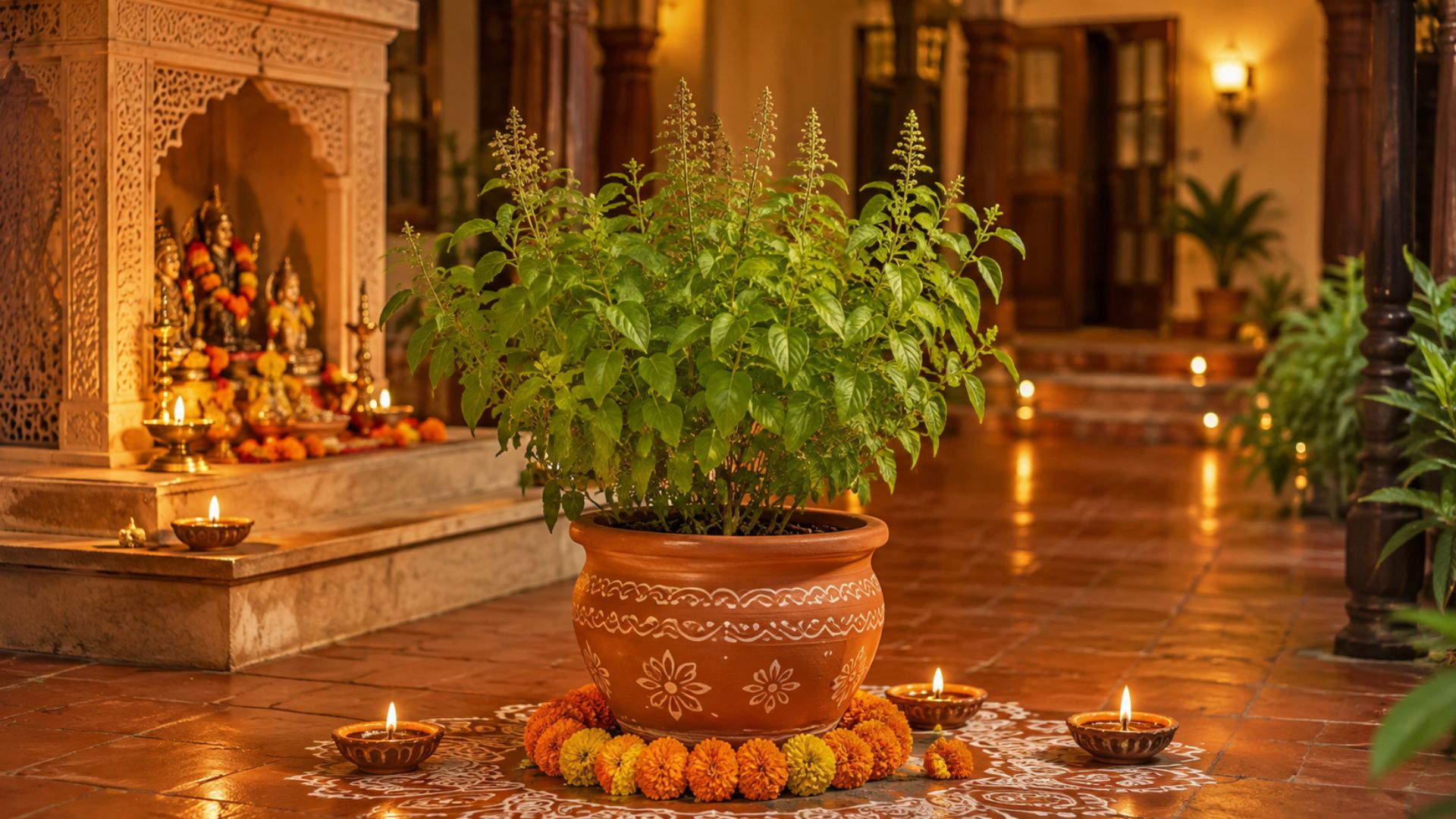Tulsi (Holy Basil/तुलसी)