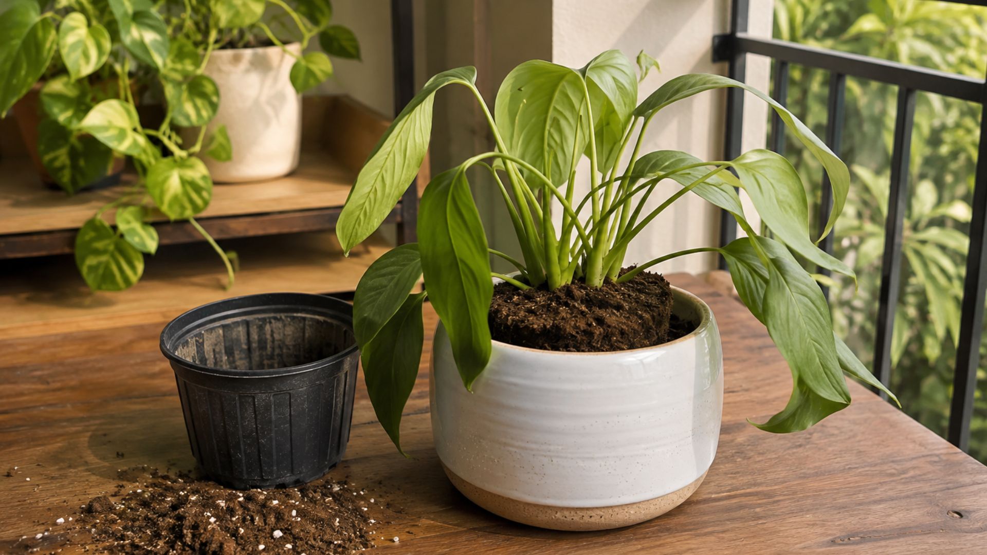Repotting or Overhandling Too Soon