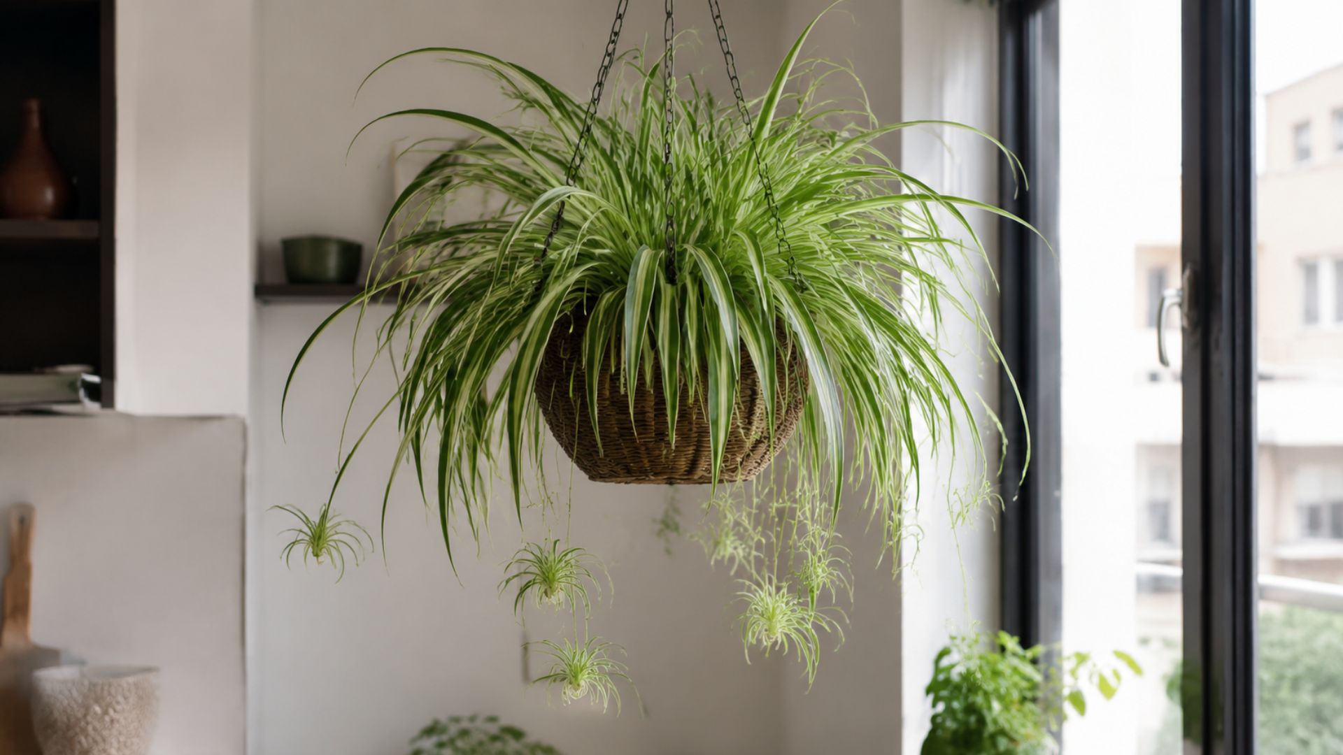 Spider Plant (Chlorophytum comosum)