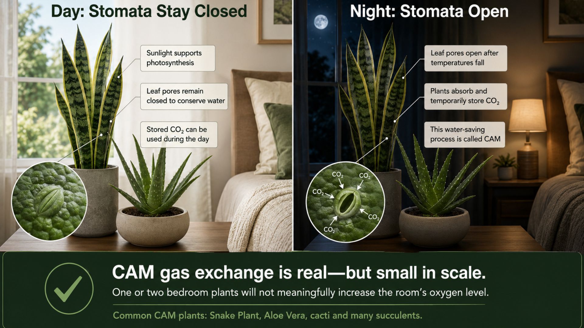 How Plants Release Oxygen at Night